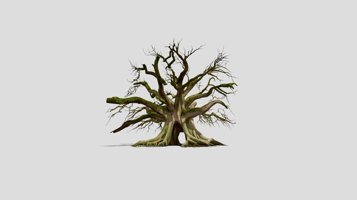 Old Tree 3D Model Free – Kostenloses 3D-Modell STL
