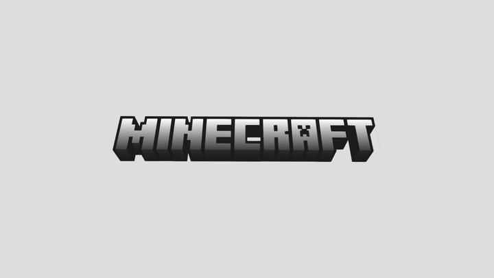 Minecraft Logo Reimagined 3D Model