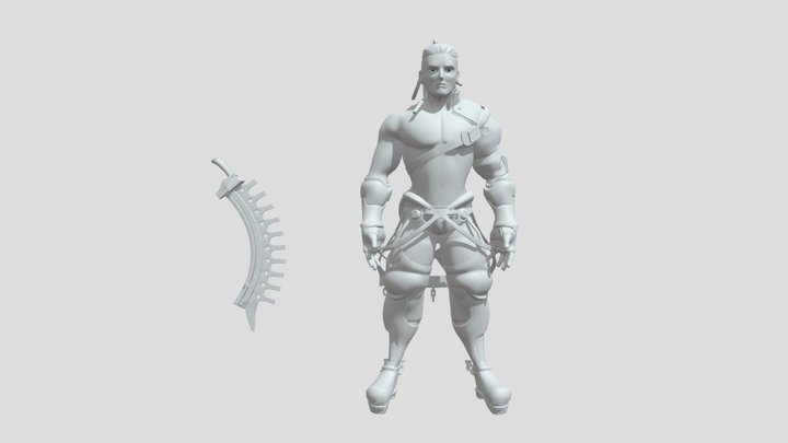 Character Model | A.D.A.M | Art of Sleep Walkers 3D Model