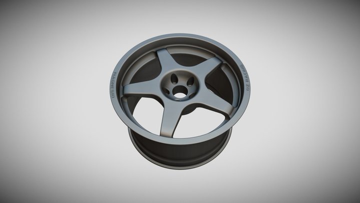 OZ Magnesio Racing wheel 3D Model