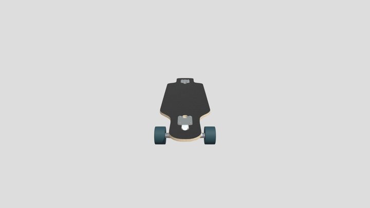 Longboard 3D Model