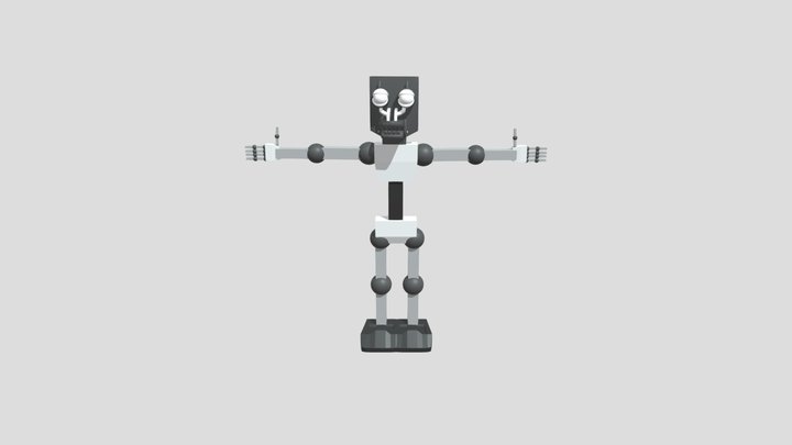 Custom Endoskeleton 3D Model