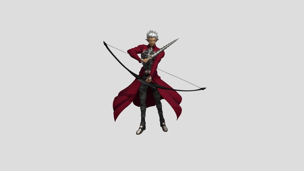 Crimson Spiral Dark Elf Archer