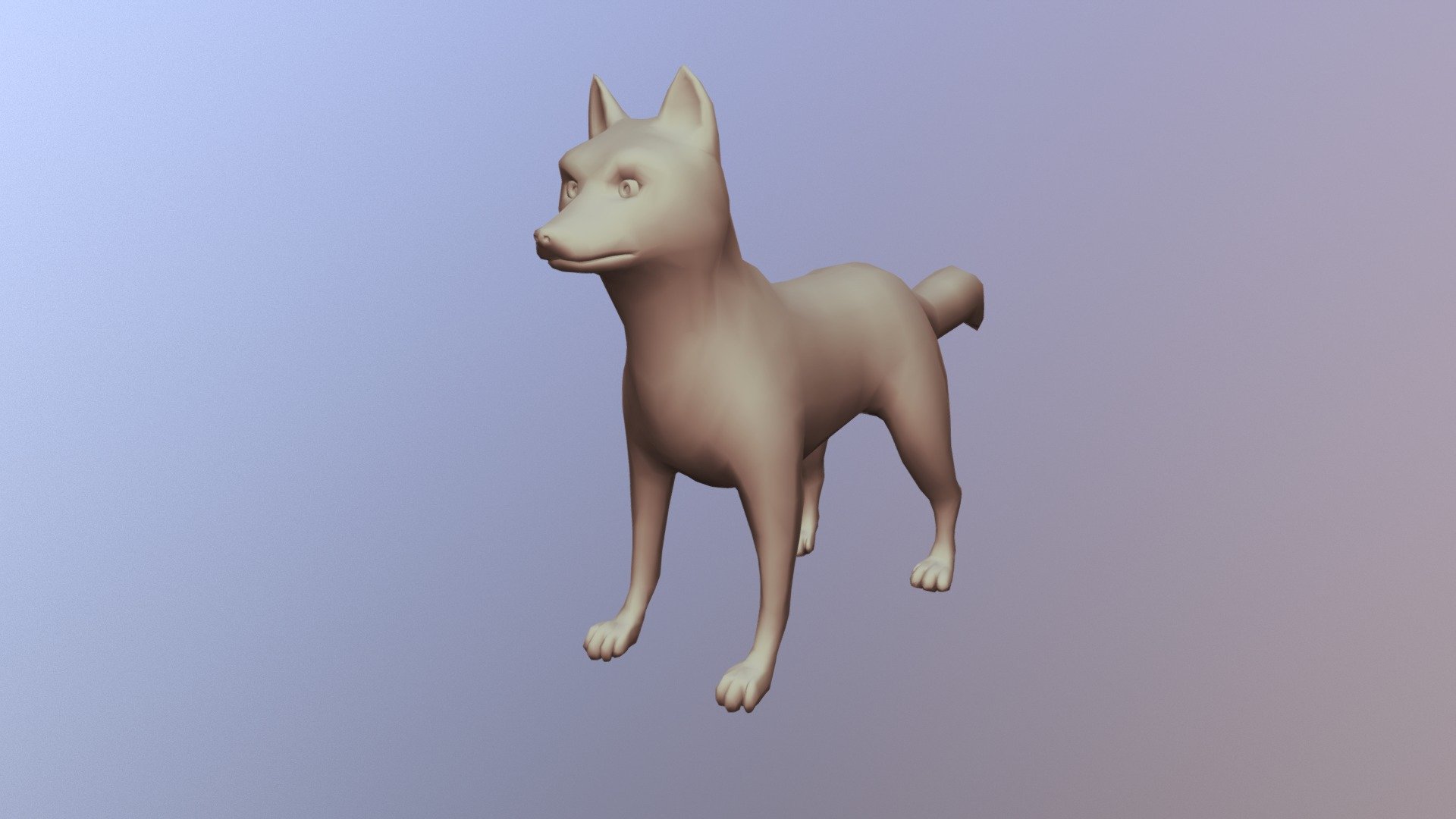 Cartoon Dog - 3D model by ken (@c0mm0n53nse) [e872f08] - Sketchfab