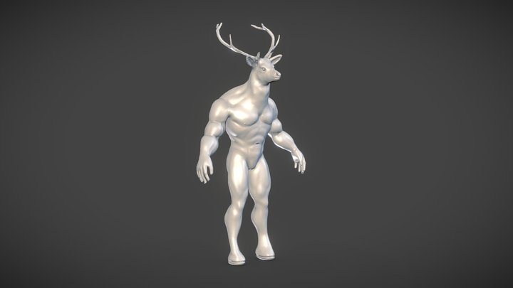 Deerman 3D Model