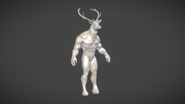 Deerman 3D models - Sketchfab