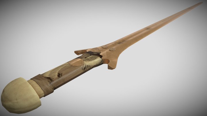 Rapier Sword 3D Model