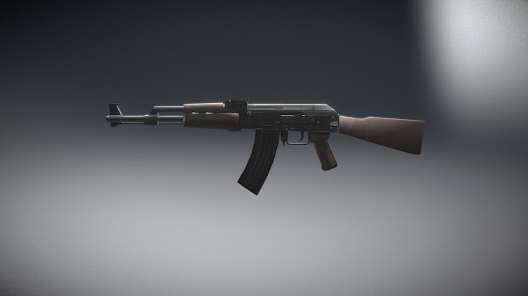 [BLACKSHOT] AK-47 - 3D model by onelove1210 [e87559d] - Sketchfab