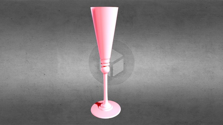 Glass Cup 3D Model