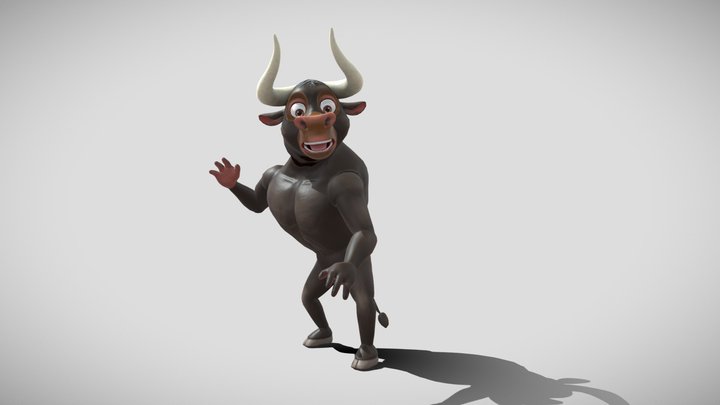 Bull 3D Model