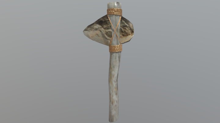 Primitive Ax 1 3D Model