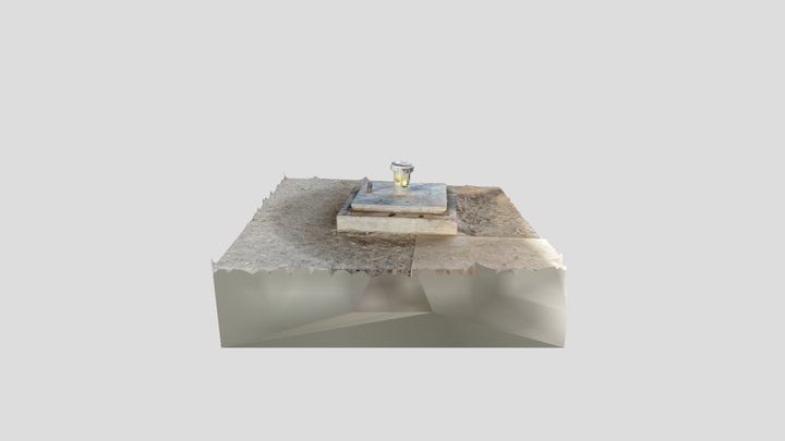 Bornholmer Str Underground Vents 3D Model