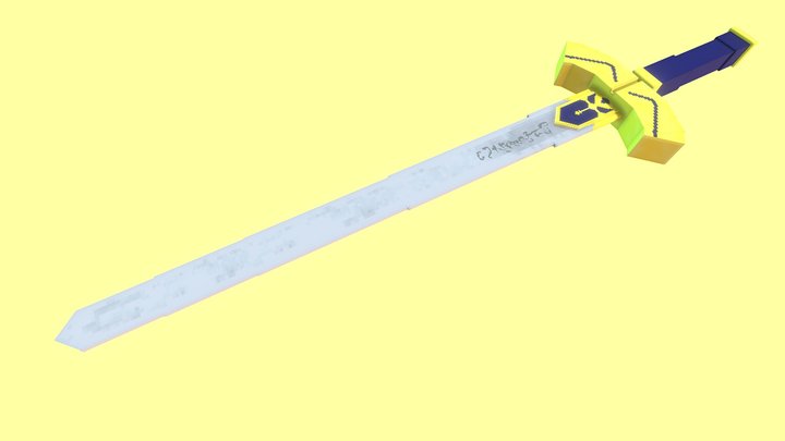 Fate Excalibur 3D Model