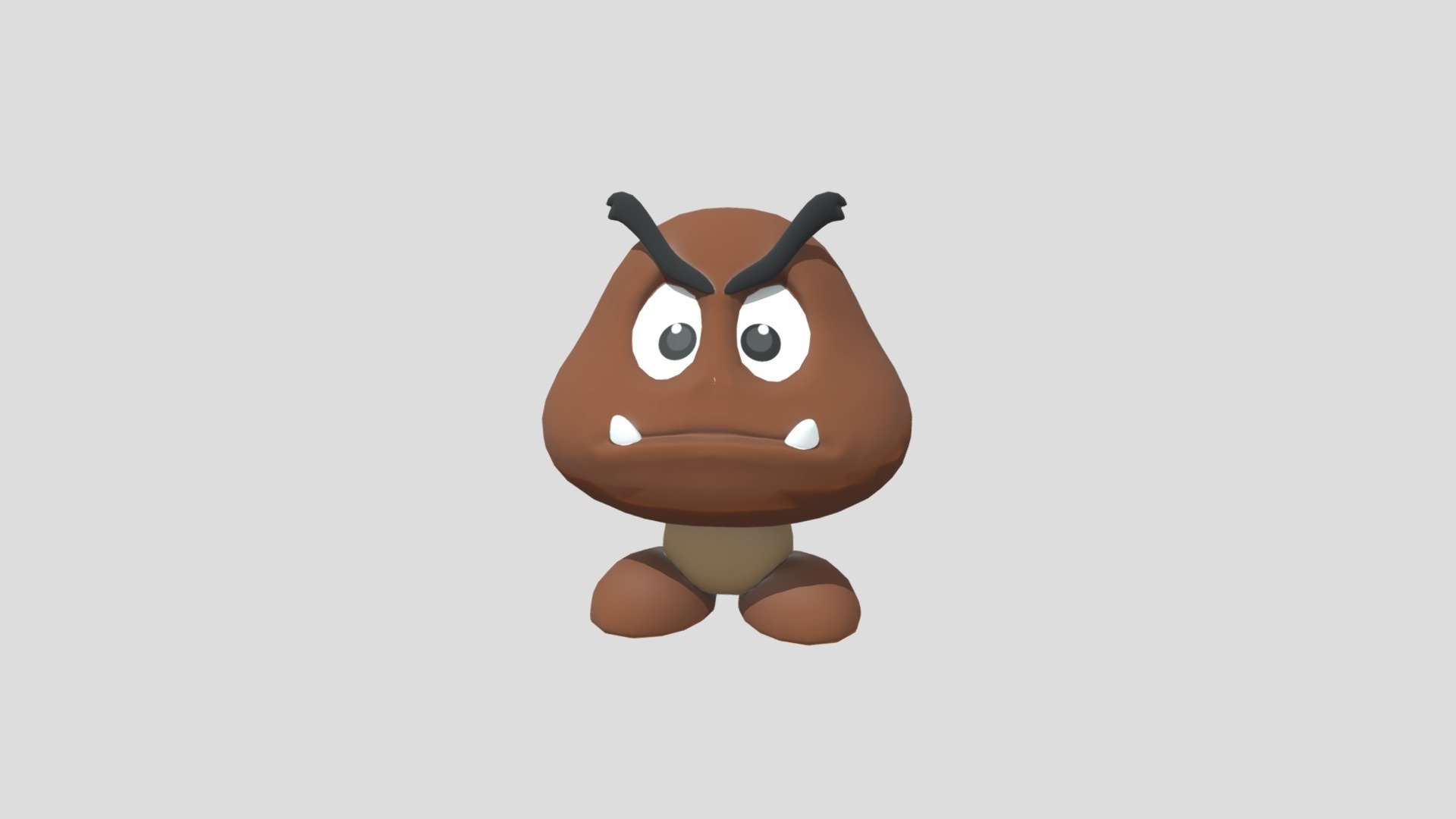 Goomba 3d Model By Bigjak E87a890 Sketchfab 9168