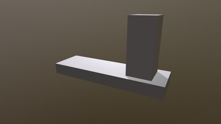Kinematická dvojica: posuvný pohyb (T1) 3D Model