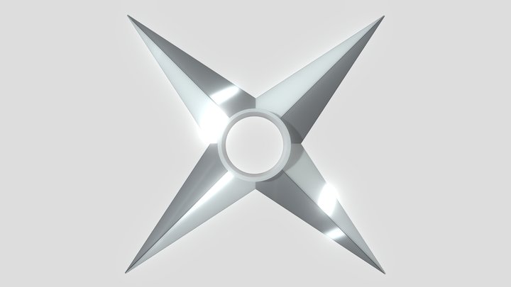 Shuriken 3D Model