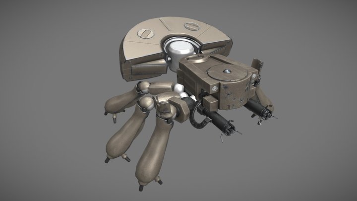 Ghost In The Shell - R3000 Tank 3D Model