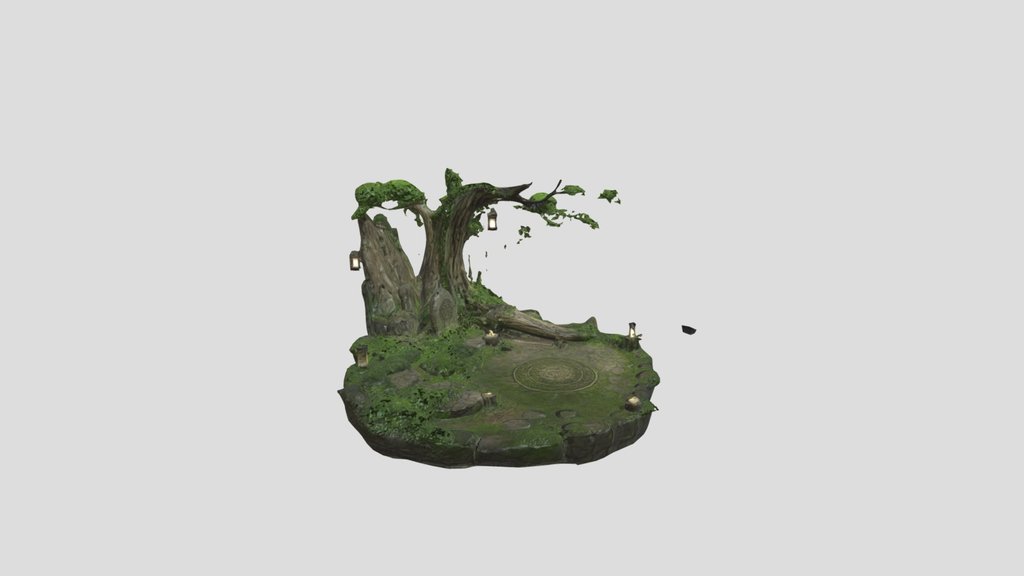 Moonlit Druidic Lookout