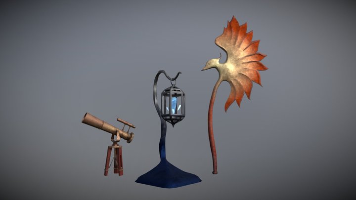 Carley Windley Fantasy Props 3D Model