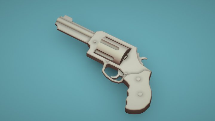 Revolver 3D Model