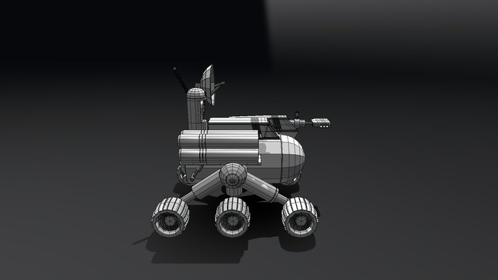 mars_rover 3D Model