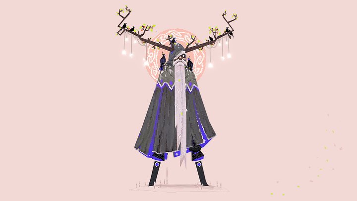 Odin 3D Model