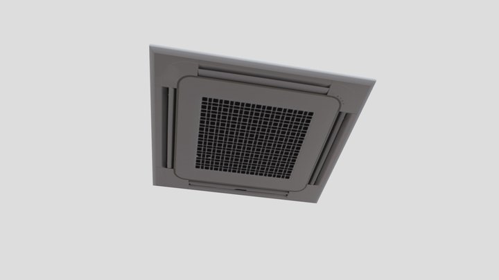 Air conditioner 3D Model