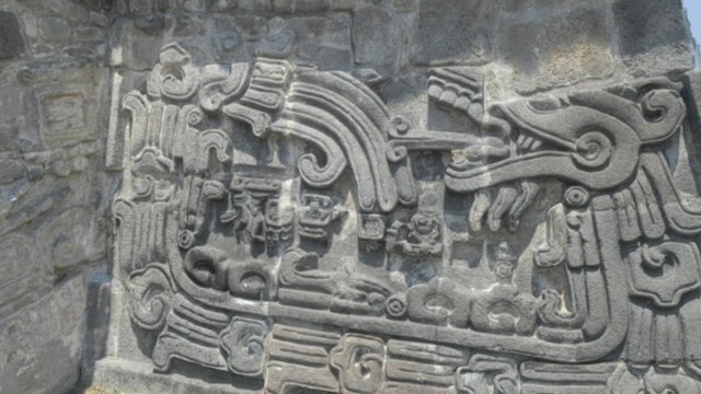 Templo de La Serpiente Emplumada. 3D Model