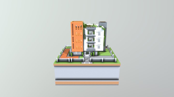 Immeuble 3D Model