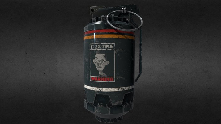 grenade 3D Model