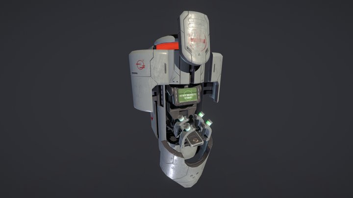 Doom Health Station 3D Model
