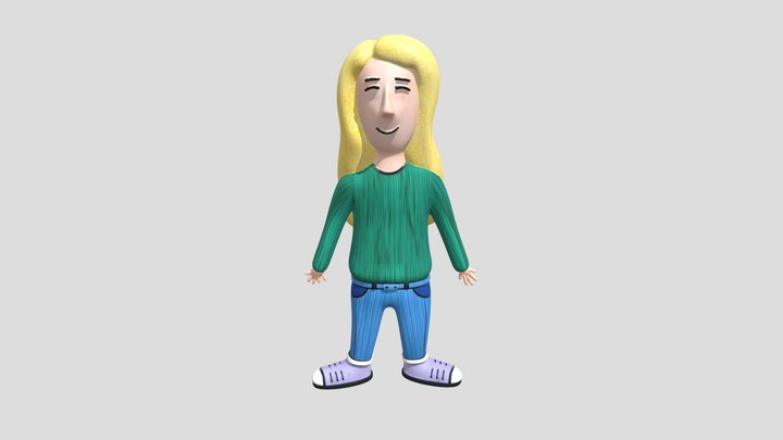 Álbum ilustrado personaje – Kostenloses 3D-Modell STL