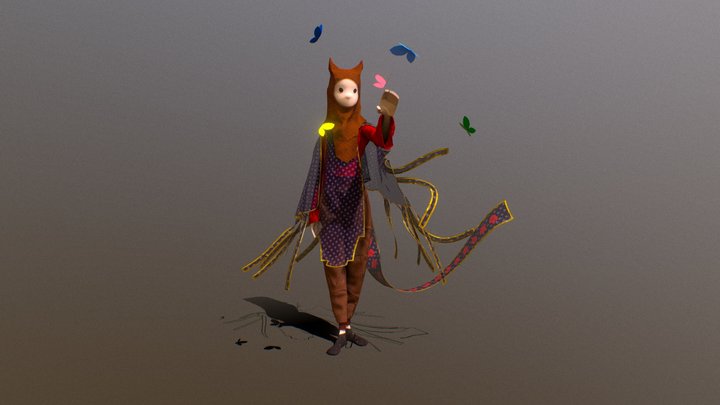 Women Cloth Design 3D Model