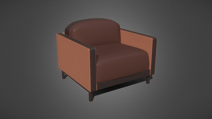 Chair "Cooper" inspired by Stable Diffusion 3D Model