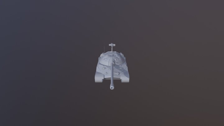 IS7 Tank 3D Model
