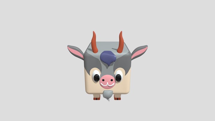 Goat Cube Animal