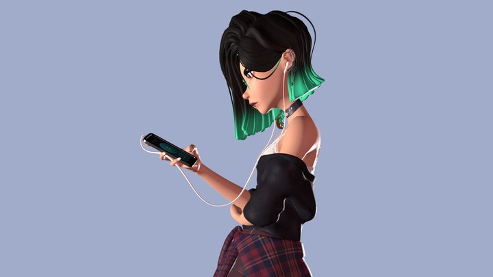 Cellphone 3D Model