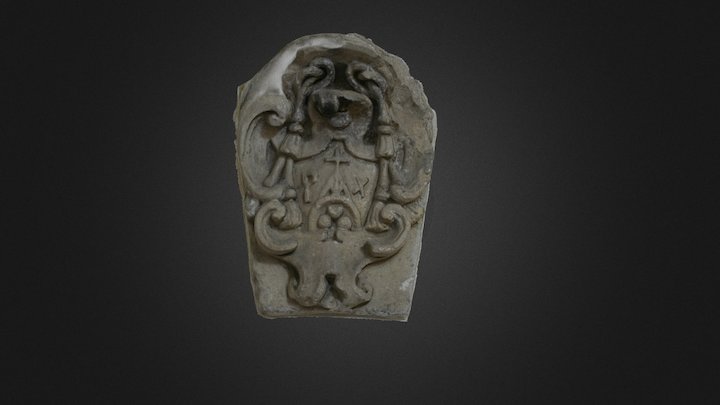 Coat of arms of XV century 3D Model
