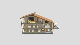 Haus - 3D model by Hentegw01 [926af49] - Sketchfab
