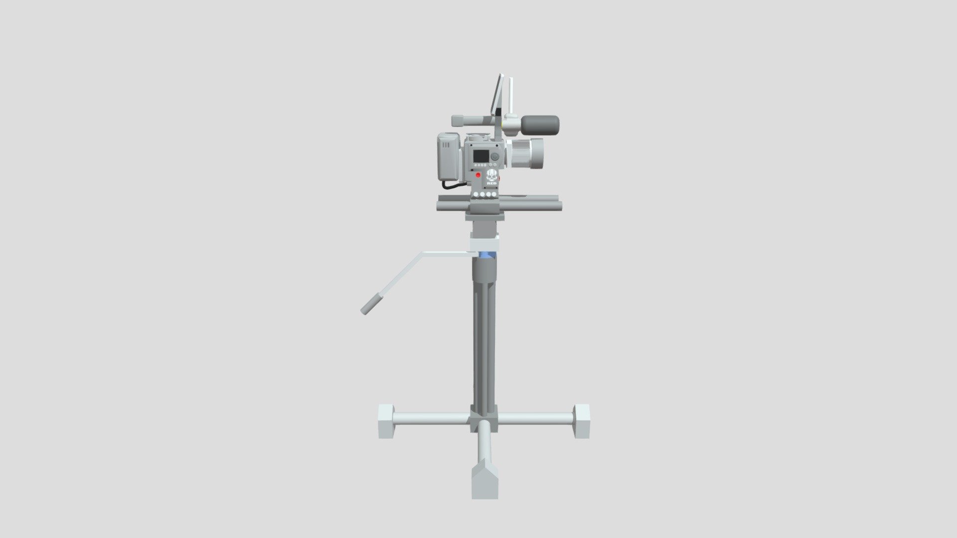 Red 8k DSMC2 Weapon with Heavy Duty Tripod