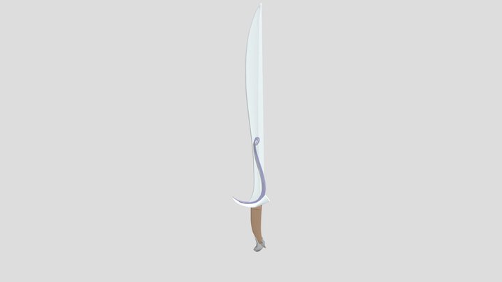 Finished Sword 3D Model