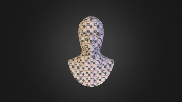 3DAN305_TUPACSHAKUR_UV_BASE 3D Model