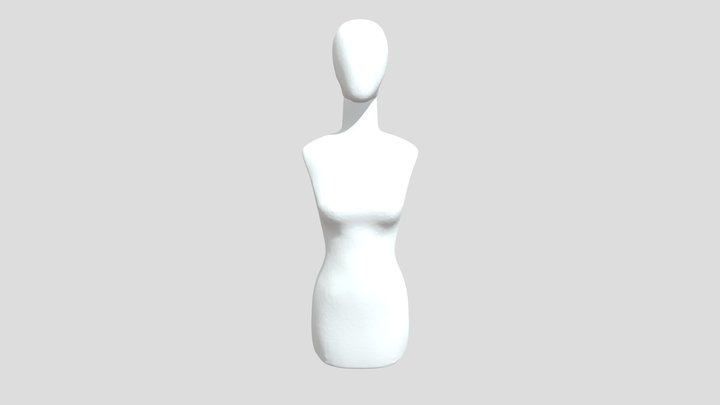 Mannequin in the Spotlight 3D Model