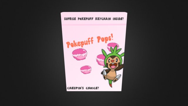 Pokepuff Pops! 3D Model