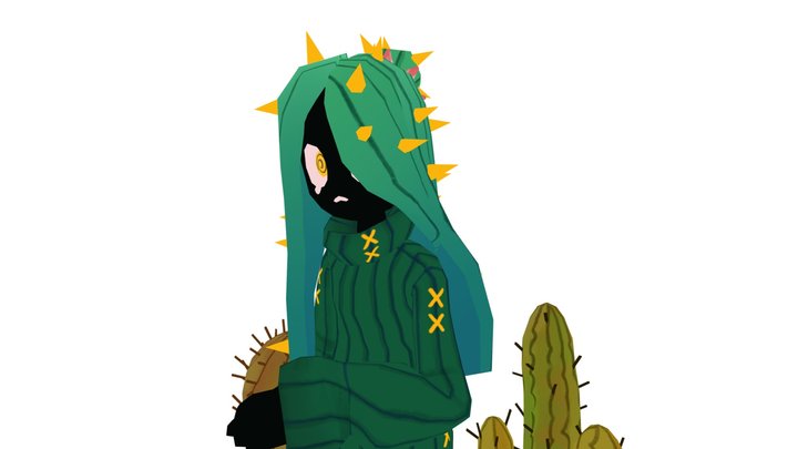 Cactus_0709 3D Model