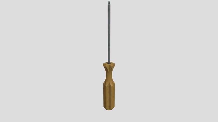 Screwdriver 3D Model