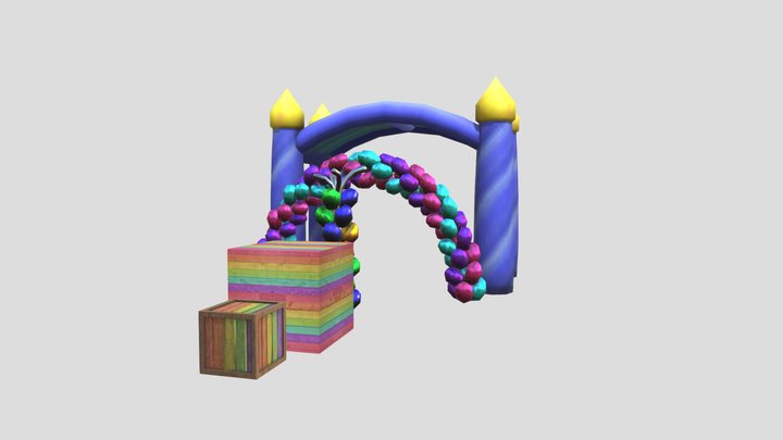 Gorilla Tag Pride Assets – Modello 3D gratuito STL