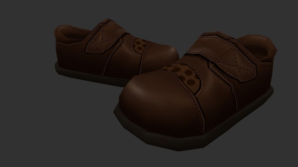 Leather Shoes - 3D model by Ruohan Tang (@ruohantang) [e88b57f] - Sketchfab