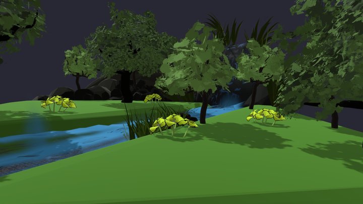 Small scene 1 3D Model