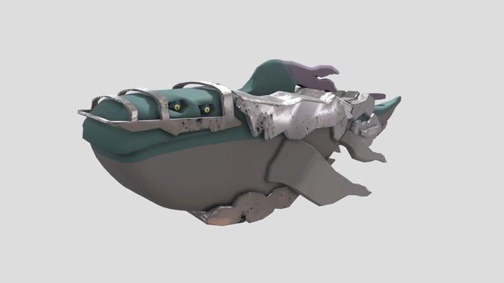 Alien Faction Main Body Armoured Base texture 3D Model